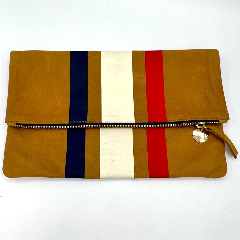 Clare V fold over clutch